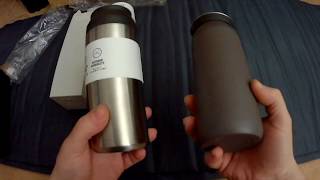 Kinto Travel & Day off Tumbler unboxing