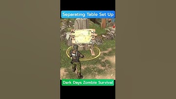 I made separating table in Dark Days Game || #shorts || @HappyCairek || @nizgaming2.0