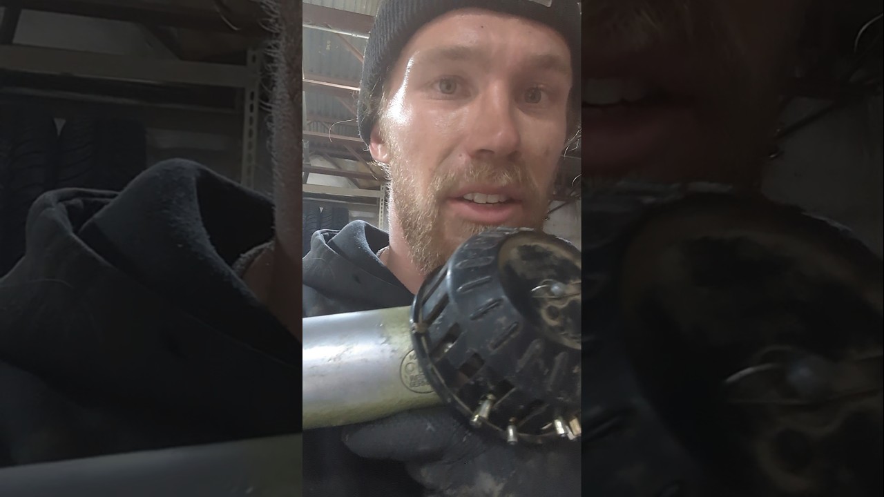 Studding tires for winter 🧊💯