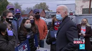 Celebrity US Presidential candidates speak as Americans head to polls after divisive, bitter campaign Profile