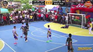 CUARTOS DE FINAL 1ERA COPA PLATINUM - LOS DEL SUR CANTAGALLO VS COMBO DEL ING ROQUE PICO -CANTAGALLO