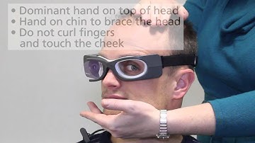 ICS Impulse vhit - Performing LARP RALP Head Impulses