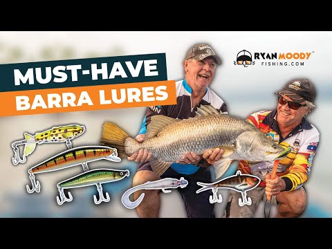 Lures for fishing inshore/estuaries in the tropics according to Master angler Ryan Moody