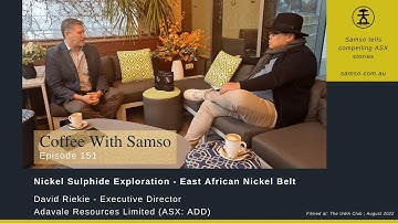 Nickel Sulphide Exploration: East African Nickel Belt - Adavale Resources Limited (ASX: ADD)