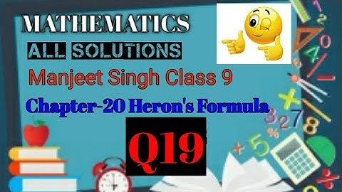 Manjeet Singh Class 9 Chapter-20 Heron