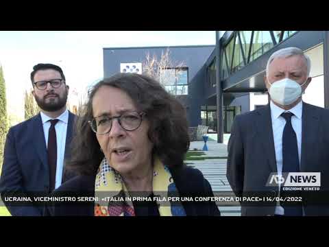 UCRAINA, VICEMINISTRO SERENI: «ITALIA IN PRIMA FILA PER UNA CONFERENZA DI PACE» | 14/04/2022