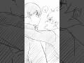 リクエストの積極的な日向くんを描いたのですが何故か結局影山くんに押されるという…#影日