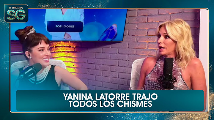 Yanina Latorre no le alcanzó el living y siguió en el stream | #SusanaGimenez