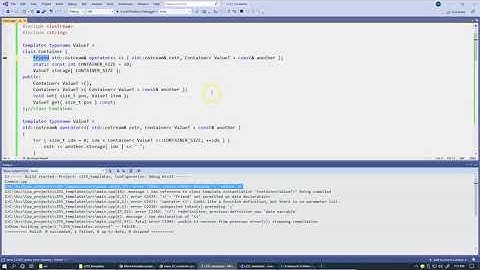 8.4 C++ Templates, overloaded friend operator