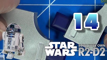 Build the Premium 1:2 Scale R2-D2 Issue 14 - Center Ring Frame & Right Ankle Fittings