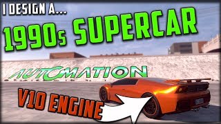 Building an Italian Supercar! From 1995... Automation / BeamNG
