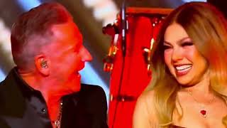 THALIA Y RICARDO MONTANER en Los Latin American Music Awards 2024