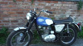 BSA B25 Starfire ridden after incorrect valve timing found and put right - what a difference!