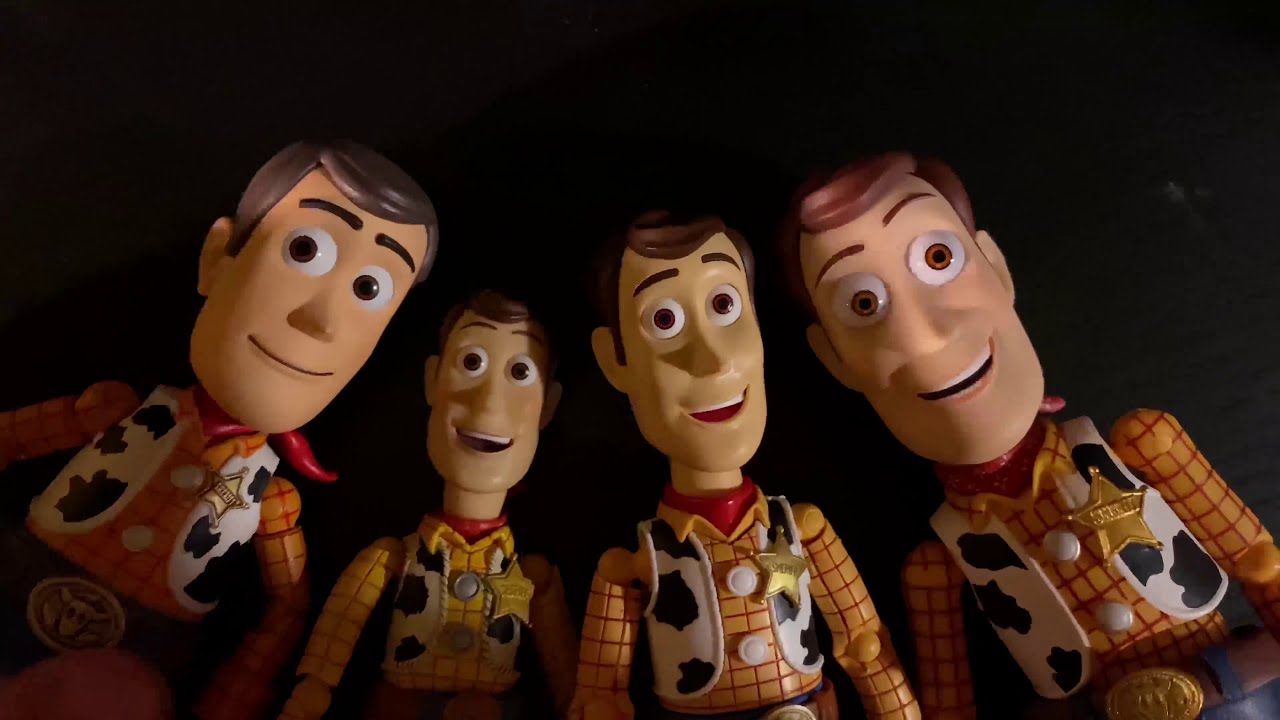 Woody Action Figures Comparison/Review - YouTube