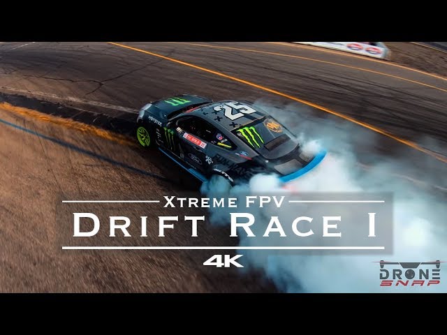 Drift race (Part 1) - xTreme FPV racing drone [4K] 