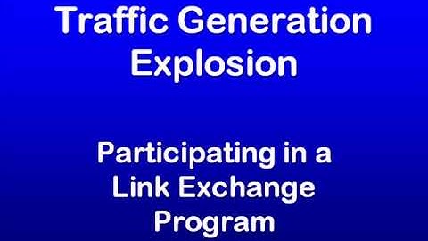 Link Exchange Program