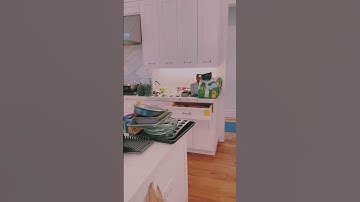 Kitchen Move-in Before Decluttering  & Sorting