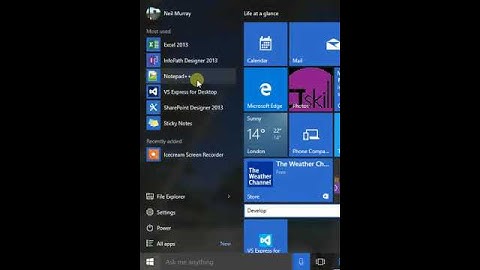 Group Windows 10 start tiles