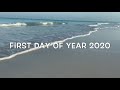 First day of the year 2020 at Hidd Al Saadiyat Beach