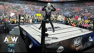 AEW Jazwares Unrivaled Ringside Collectibles Authentic Scale Rampage Ring with Sting!  Full Review!