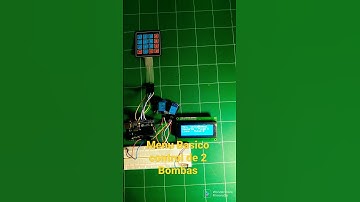 Menú Basico con Arduino y teclado matricial desde cero