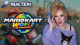 Mario Kart World,  Nintendo Treehouse Gameplay!! (Watch-A-Long)