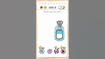 Brain Test Level 35.. Please Open The Soda. #shorts #youtube