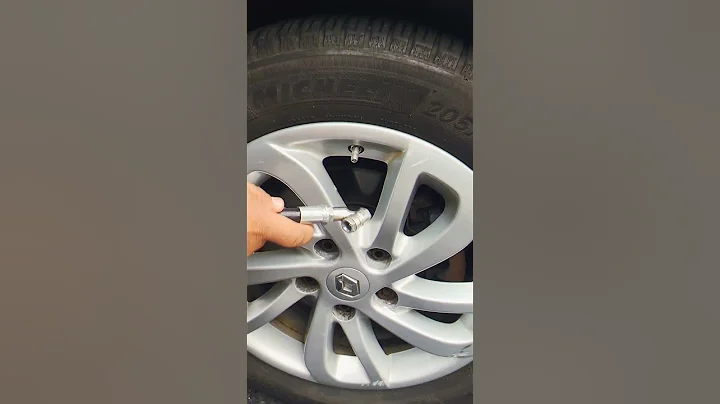 How To Inflate Car Tyres 🤫 #shorts #car
