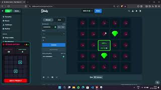 Using #stake mines predictor bot to make 1000$ bets | 100% Accuracy