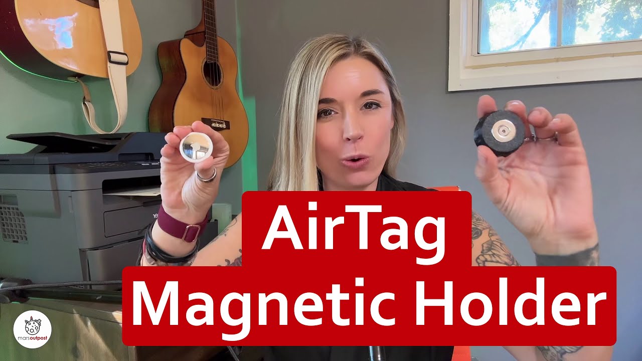 Magnetic AirTag Holder