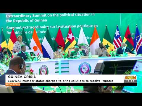 ECOWAS member states charge to bring solutions to resolve impasse - Adom TV News (16-9-21) ECOWAS member states charge to bring solutions to resolve impasse - Adom TV News (16-9-21)