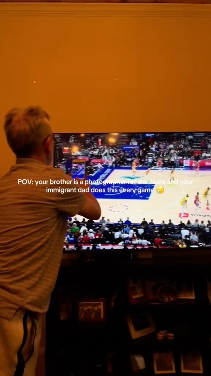 That’s a proud pops ??