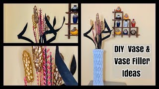 DIY Unique & Easy Vase & Vase Filler Ideas| gadac diy| Room Decorating Ideas| Craft ideas for home