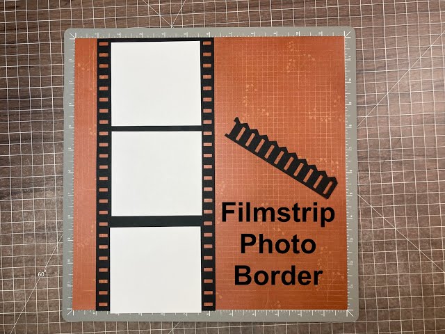 Filmstrip Photo Border tutorial 