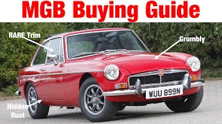 MGB Buying Guide - Classic British Sports Car That's Affordable!