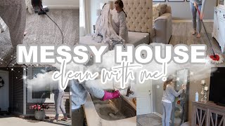 EXTREME CLEANING MOTIVATION | MESSY HOUSE CLEAN WITH ME | WEEKLY HOME RESET | Lauren Yarbrough