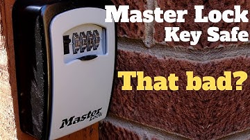 Master Lock Key Safe Honest Review and Tips (5401EURD model)