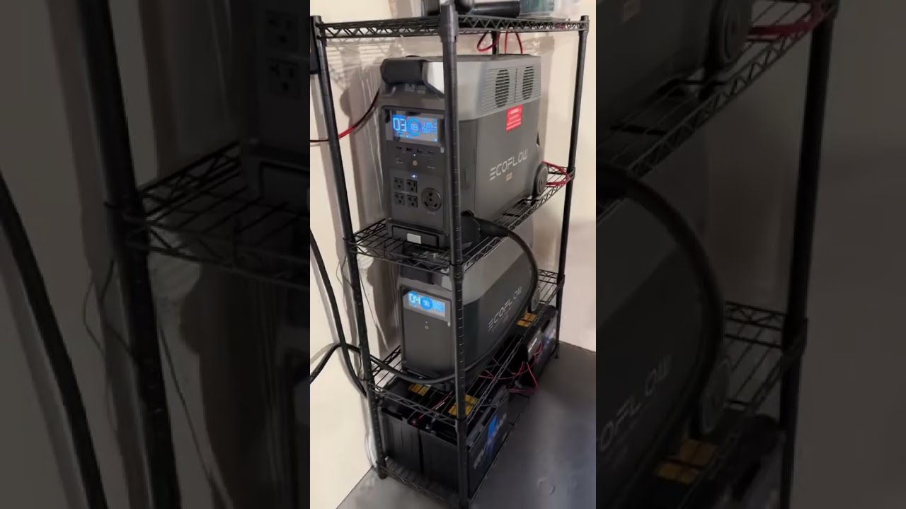 EcoFlow Delta Pro And Original Smart Home Panel Up Running Like A Champ Ecoflow