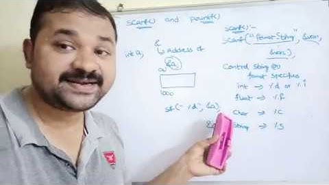 Input/Output functions in c - printf, scanf, putchar, getchar, gets and puts