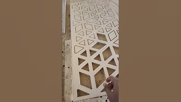 CNC wood cutting. #CNC ROUTER#ARTCAM#JALI CUTTING