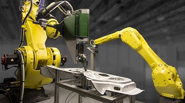 FANUC Introduces Two New Robots in Automotive Body Structure Joining Demonstration