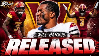 🚨BREAKING: Commanders RELEASE Will Harris | BRANDON COLEMAN INJURED?😳 | DRAKE JACKSON TO IR ✌️ 