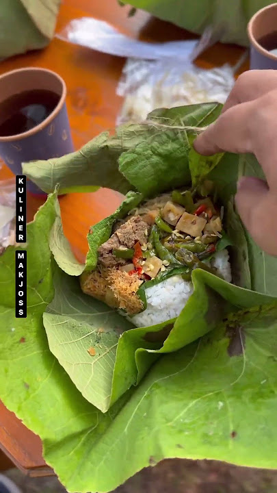 NASI BUNGKUS DAUN JATI KHAS PACITAN