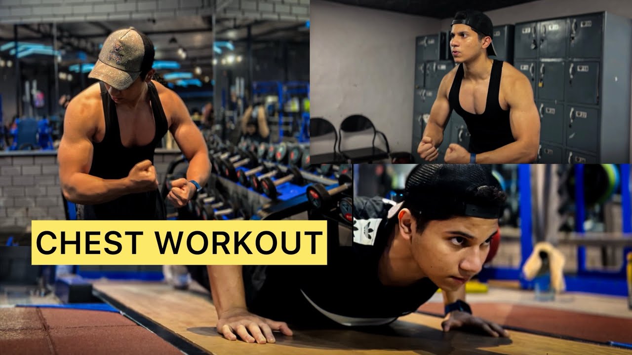 6 BEST CHEST EXERCISE | CHEST WORKOUT | | ZAHIDKHXN | - YouTube