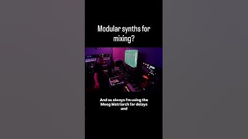 Modular synths for mixing? #industrialmusic #synth