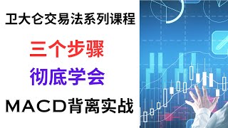 《卫大仑交易法》系列课程5.11：MACD背离实战|MACD顶背离实战|MACD底背离实战