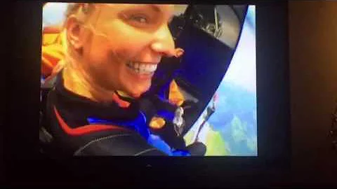 Adelle Marie Huffman Swiss Alps skydive