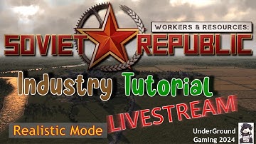 WORKERS AND RESOURCES REALISTIC MODE - ULTIMATE CITY MANAGER TUTORIALS - INDUSTRY GUIDE 01