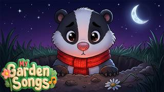 Diggy Dots The Badger Song 🦡 30 Minutes Non-Stop! | Kids Songs & Nursery Rhymes | My Garden Songs