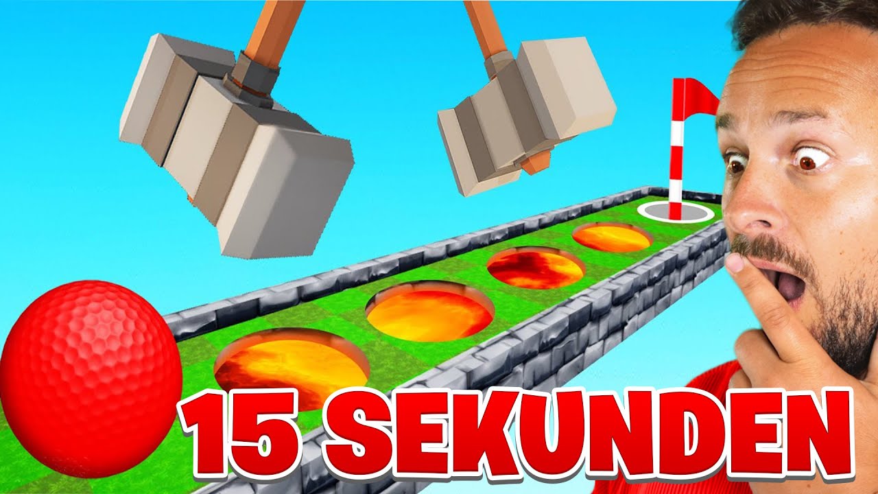 NUR 15 SEKUNDEN Zeit sonst 100 SCHLÄGE in GOLF IT